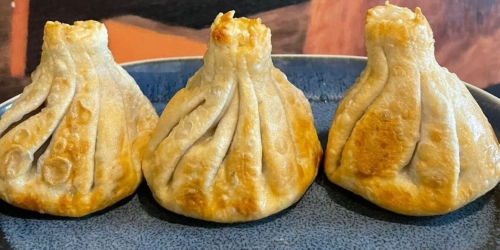 Хинкали с бараниной жареные 3 шт.