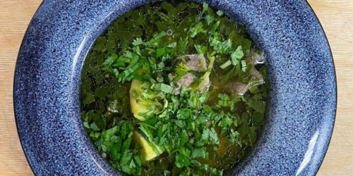 Хашлама из телячьей грудинки
