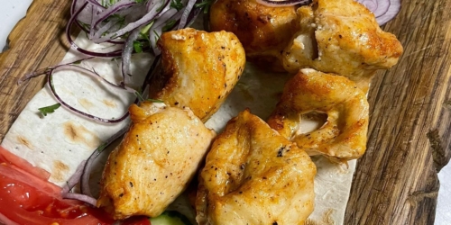 Шашлык из куриной грудки