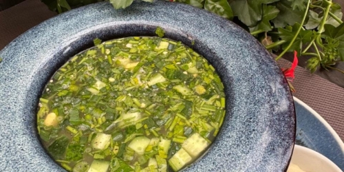 Окрошка на мацони